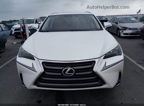 JTJBJRBZ1G2038628 2016 LEXUS NX 300H White Սարքավորումների վահանակի տեսք