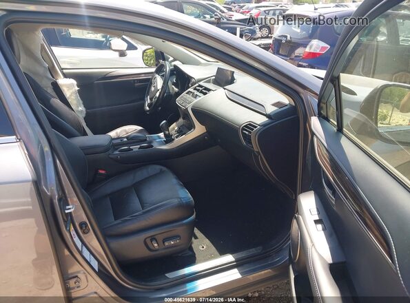 JTJBJRBZ1H2068925 2017 LEXUS NX 300H Gray წინა სალონის ხედი