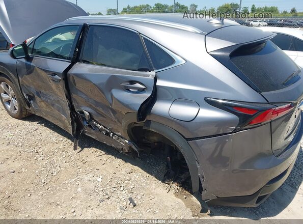 JTJBJRBZ1H2068925 2017 LEXUS NX 300H Gray წინა ხედი