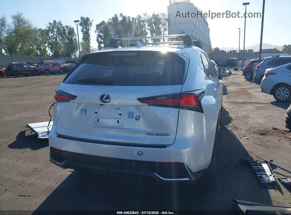 JTJBJRBZ1J2075699 2018 LEXUS NX 300H White 