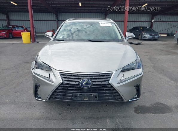 JTJBJRBZ1K2122800 2019 LEXUS NX 300H Gray Вид щитка приладів