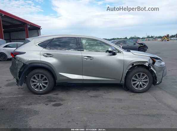 JTJBJRBZ1K2122800 2019 LEXUS NX 300H Gray Вид задньої частини салону