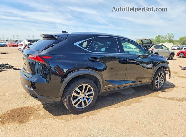 JTJBJRBZ2G2037147 2016 LEXUS NX Black Trasero derecho