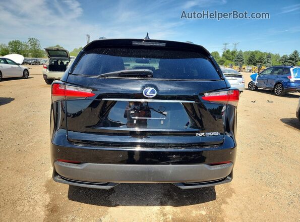 JTJBJRBZ2G2037147 2016 LEXUS NX Black Vista trasera