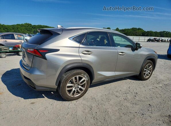 JTJBJRBZ6G2039418 2016 LEXUS NX Серебряный Задняя правая четверть