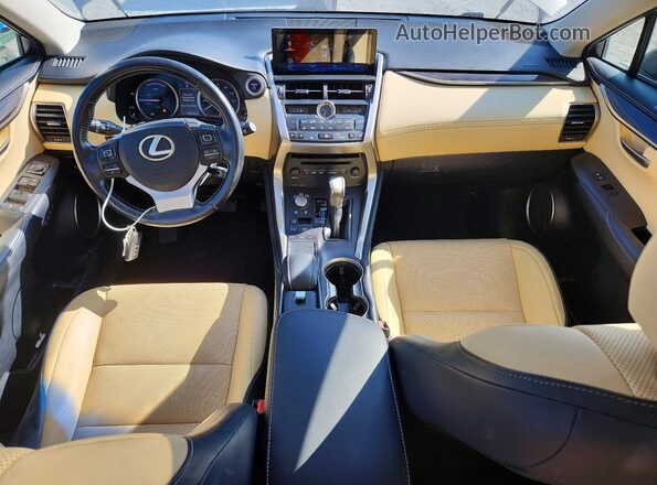 JTJBJRBZ6G2039418 2016 LEXUS NX Серебряный Вид панели приборов
