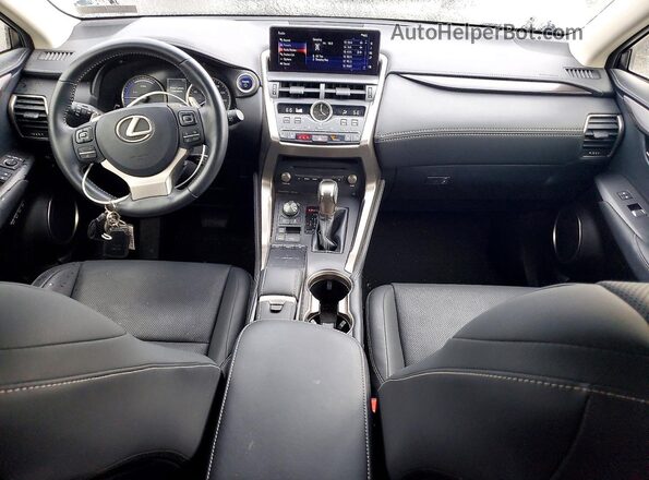 JTJBJRBZ6K2097490 2019 LEXUS NX Silver Vista del salpicadero