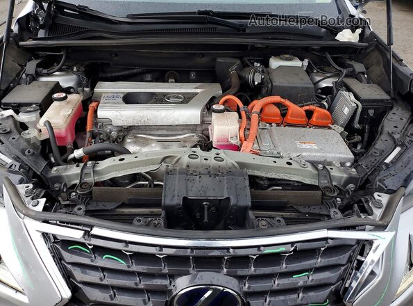 JTJBJRBZ6K2097490 2019 LEXUS NX Silver Vista del compartimento del motor
