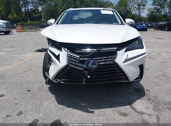 JTJBJRBZ6K2100372 2019 LEXUS NX 300H White Instrument cluster view