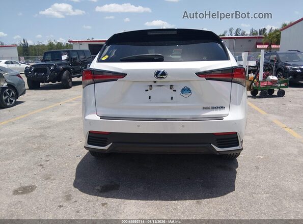 JTJBJRBZ6K2100372 2019 LEXUS NX 300H White 
