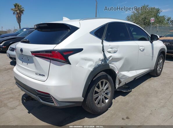 JTJBJRBZ6K2116457 2019 LEXUS NX 300H White უკანა მარჯვენა