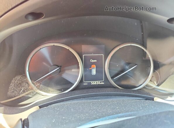 JTJBJRBZ7G2036849 2016 LEXUS NX Red Սարքավորումների վահանակի տեսք