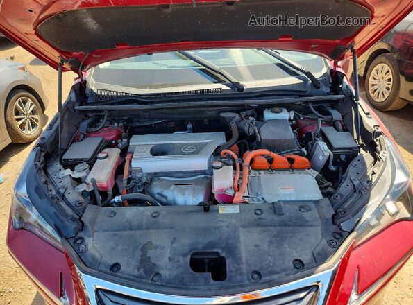 JTJBJRBZ7G2036849 2016 LEXUS NX Red Շարժիչի բաժամունքի տեսք