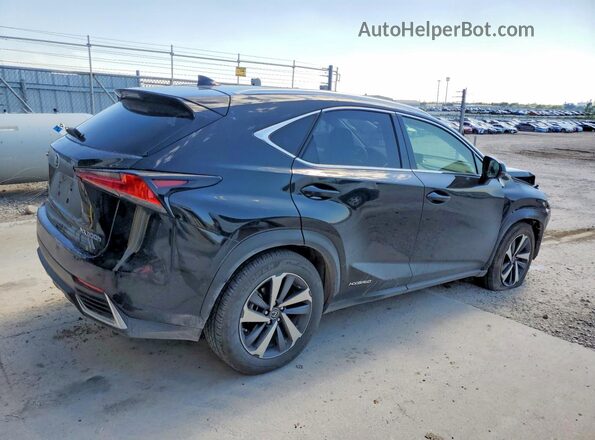 JTJBJRBZ7K2120677 2019 LEXUS NX Black Հետևի աջ
