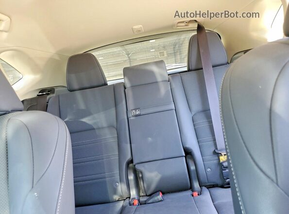 JTJBJRBZ7K2120677 2019 LEXUS NX Black Հետևի նստատեղերի տեսք