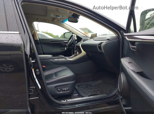 JTJBJRBZ8G2034933 2016 LEXUS NX 300H Черный Вид салона спереди