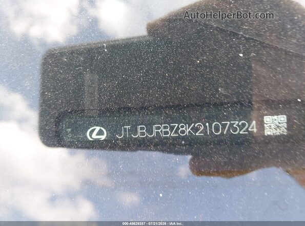 JTJBJRBZ8K2107324 2019 LEXUS NX 300H Pewter 