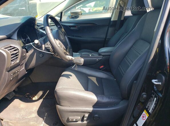 JTJBJRBZ8K2116623 2019 LEXUS NX Black Widok wnętrza z przodu