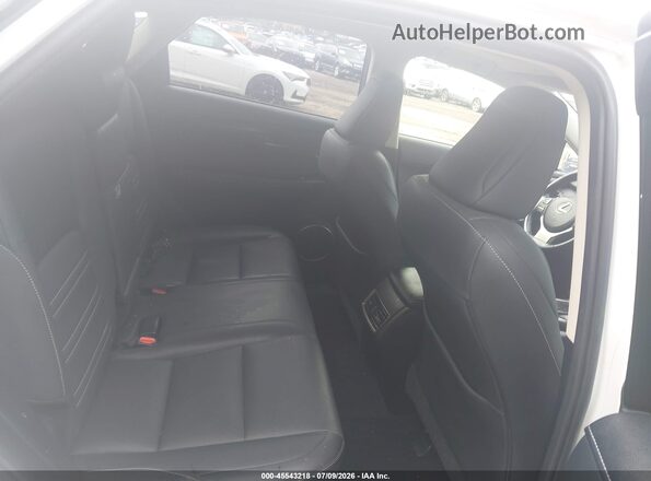 JTJBJRBZ9J2080133 2018 LEXUS NX 300H White VIN კოდის სტიკერის ხედი