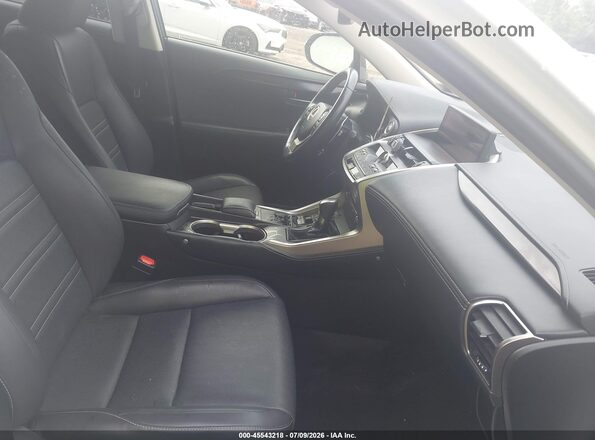 JTJBJRBZ9J2080133 2018 LEXUS NX 300H White წინა სალონის ხედი