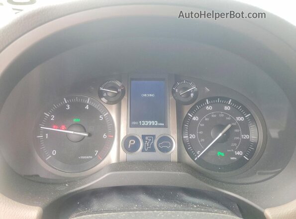 JTJBM7FX0G5128355 2016 LEXUS GX Silver Instrument cluster view