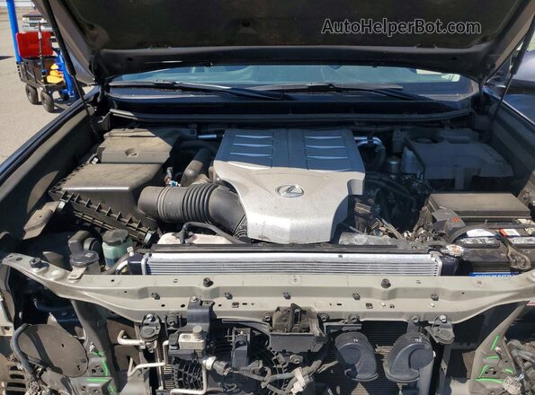 JTJBM7FX2H5156157 2017 LEXUS GX Gray Vista del compartimento del motor