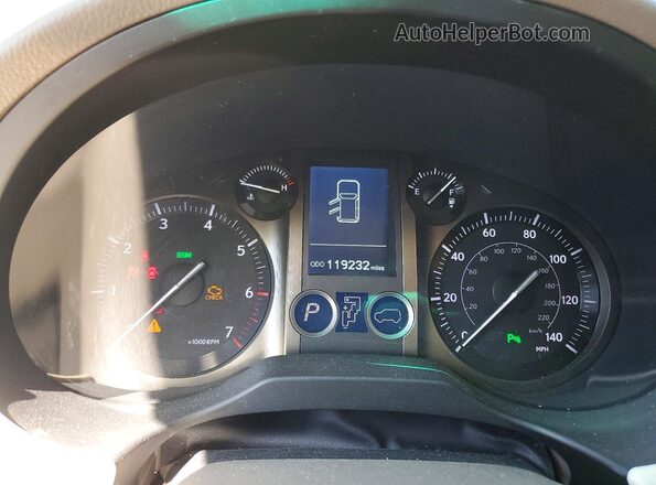 JTJBM7FX3H5165692 2017 LEXUS GX Gray Սարքավորումների վահանակի տեսք