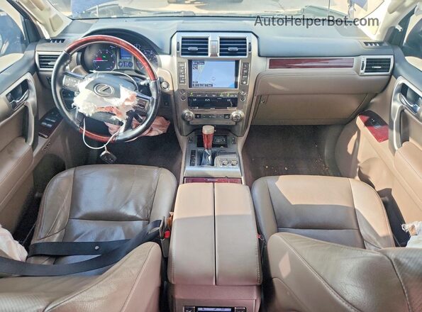 JTJBM7FX7H5171625 2017 LEXUS GX Black წინა პანელის ხედი