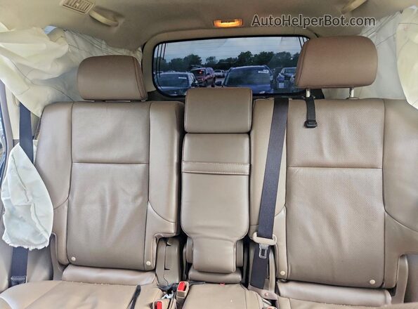 JTJBM7FX7H5171625 2017 LEXUS GX Black უკანა სავარძლების ხედი