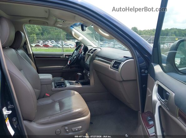 JTJBM7FX7J5206458 2018 LEXUS GX 460 Черный Вид салона спереди