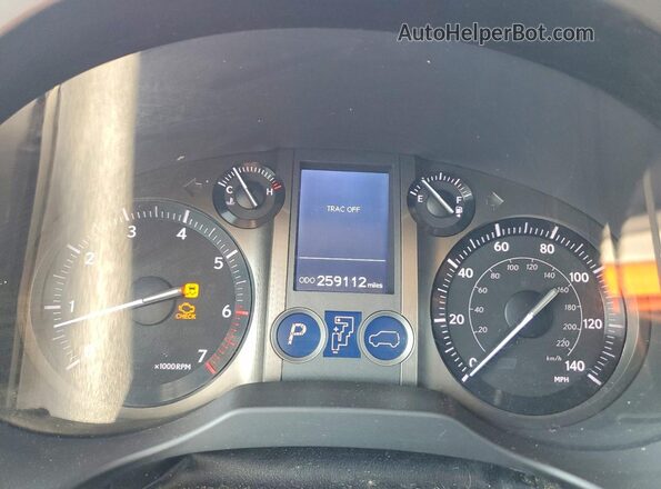 JTJBM7FX8G5123355 2016 LEXUS GX Серый Вид щитка приборов