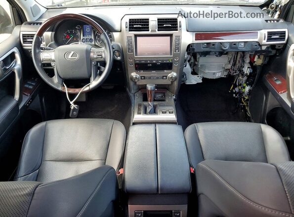 JTJBM7FX8K5231533 2019 LEXUS GX Gray Dashboard view