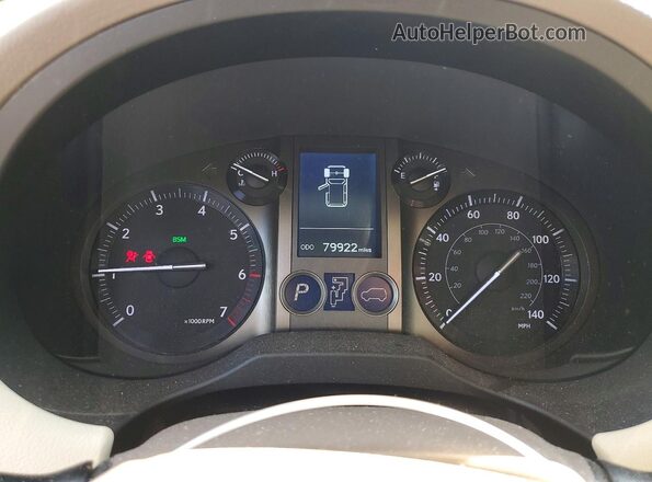JTJBM7FX9K5229757 2019 LEXUS GX Gray Вид щитка приладів