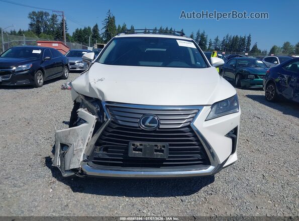 JTJBZMCA0G2004278 2016 LEXUS RX 350 White Вид щитка приладів