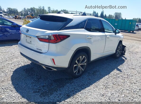 JTJBZMCA0G2004278 2016 LEXUS RX 350 White Задня права чверть