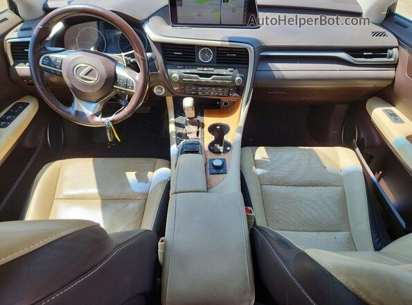 JTJBZMCA1H2015601 2017 LEXUS RX White Vista del salpicadero