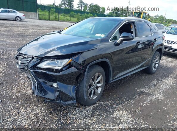 JTJBZMCA2K2038134 2019 LEXUS RX 350 Черный Передняя левая четверть