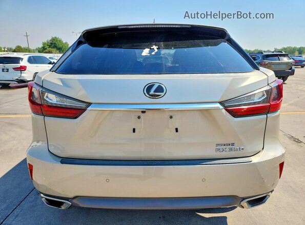 JTJBZMCA6G2012966 2016 LEXUS RX Gold Հետևի տեսք