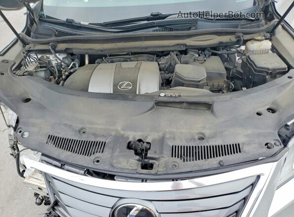 JTJBZMCAXH2018495 2017 LEXUS RX Silver Vista del compartimento del motor