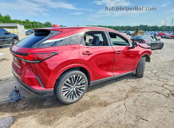 JTJCHMAA4P2006464 2023 LEXUS RX Red Trasero derecho