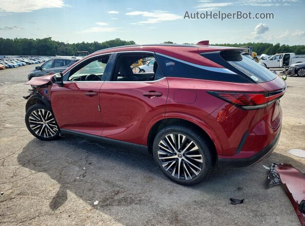JTJCHMAA4P2006464 2023 LEXUS RX Red Trasero izquierdo