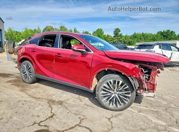 JTJCHMAA4P2006464 2023 LEXUS RX Red Delantero derecho