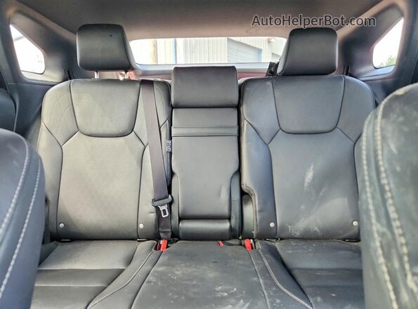 JTJCHMAA4P2006464 2023 LEXUS RX Red Vista de los asientos traseros