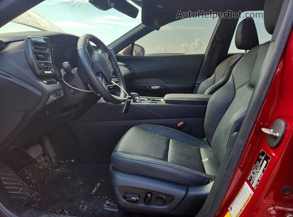 JTJCHMAA4P2006464 2023 LEXUS RX Red Vista interior delantera