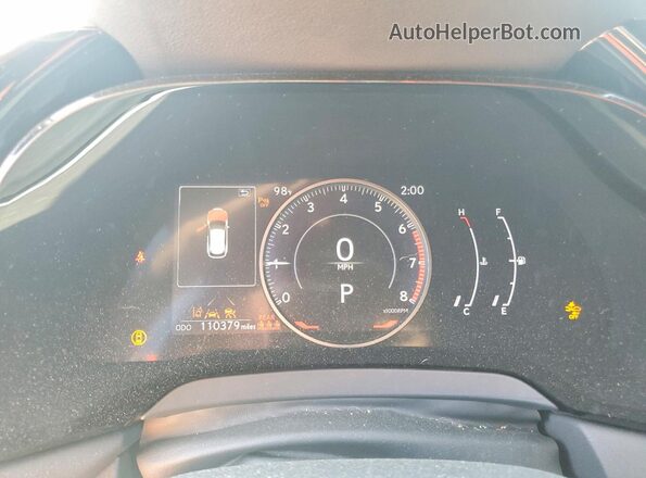 JTJCHMAA6P2009804 2023 LEXUS RX Белый Вид щитка приборов