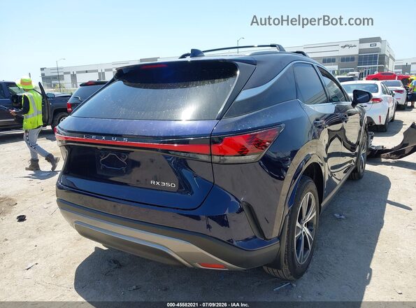 JTJCHMAA6P2010130 2023 LEXUS RX 350 Blue Trasero derecho