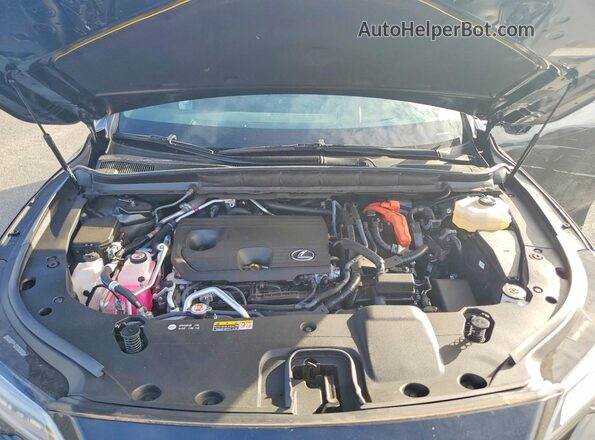 JTJCJMGA2S2026488 2025 LEXUS RX Black Vista del compartimento del motor