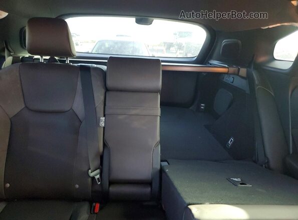 JTJCJMGA2S2026488 2025 LEXUS RX Black Vista de los asientos traseros