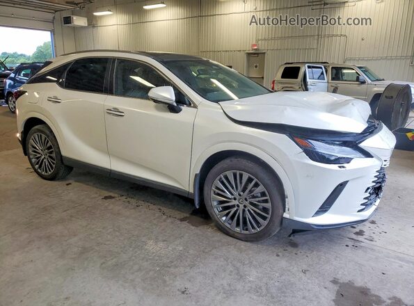 JTJCJMGA8R2012072 2024 LEXUS RX White Przód prawy
