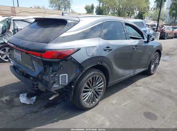 JTJCJMGA8S2035471 2025 LEXUS RX 450H+ Gray Tył prawy